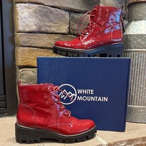 Women’s White Mountain “Tappy” in Cordovan Patent